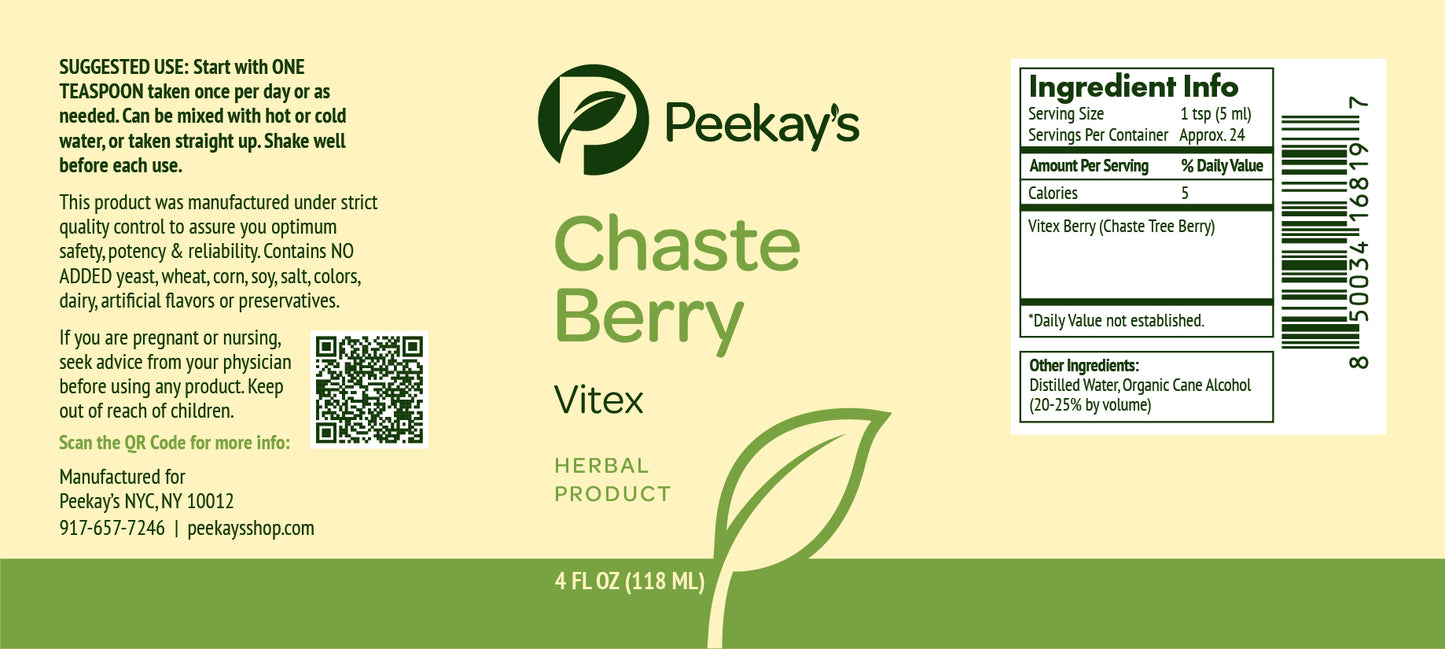 Chaste Berry / Vitex