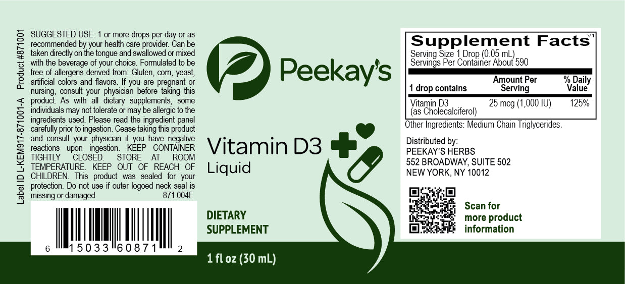 Vitamin D3 Liquid